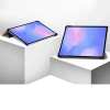 Etui z klapką Bizon Case Tab Croc do Galaxy Tab S10 FE Plus, różowozłote