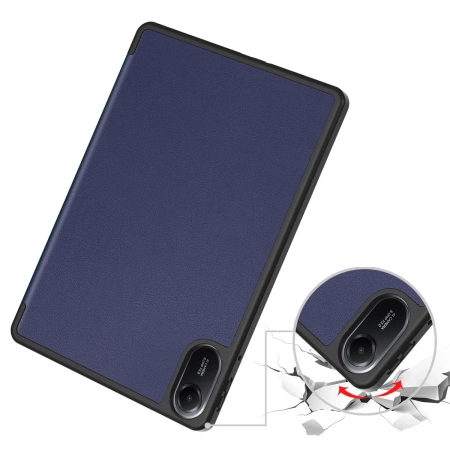 Etui z klapką Bizon Case Tab Lizard do Xiaomi Redmi Pad 2, granatowe