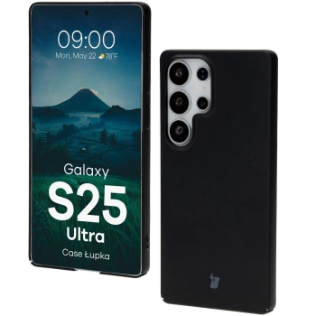 Etui Bizon Case Łupka do Galaxy S25 Ultra, czarne