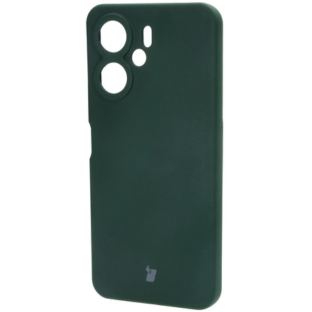 Silikonowe etui Bizon Soft Case do Xiaomi Redmi 13C 4G / Xiaomi Redmi 13C 5G / Xiaomi Poco C65, ciemnozielone