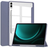 Etui Bizon Case Tab Clear Matt do Samsung Galaxy Tab S9 FE Plus, lawendowe