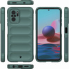 Pancerne etui Bizon Case Tur do Xiaomi Pocophone M5s / Xiaomi Redmi Note 10 / 10s, ciemnozielone