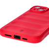 Pancerne etui Bizon Case Tur do iPhone 15 Plus, czerwone