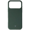 Silikonowe etui Bizon Soft Case do iPhone 17 Pro Max, ciemnozielone