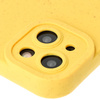 Ekologiczne etui Bizon Bio-Case do iPhone 14 Plus, żółte