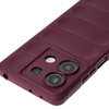 Pancerne etui Bizon Case Tur do Xiaomi Redmi Note 13 5G, burgundowe