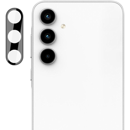 Szkło na aparat Bizon Glass Silk Lens do Galaxy A55 5G, 2 sztuki