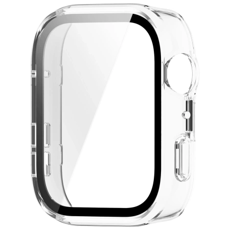 Etui ze szkłem do zegarka Bizon Case+Glass Watch do Huawei Watch Fit 4, przezroczyste