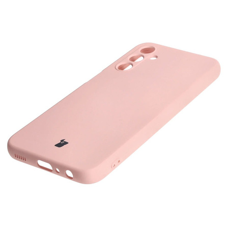 Etui Bizon Case Silicone do Galaxy A24, jasnoróżowe