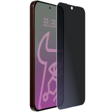 Prywatyzujące szkło hybrydowe Bizon Glass Mule Shadow do Xiaomi 15T, matowe