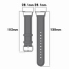 Pasek Bizon Strap Watch Casual do Xiaomi Redmi Watch 3, szary