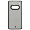 Etui Bizon Case Angelo do Nothing Phone (3a), półprzezroczyste z czarną ramką