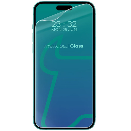 Folia hydrożelowa na tył i przód Bizon Glass Hydrogel Pack do iPhone 15  Pro