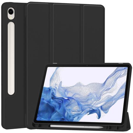 Etui Bizon Case Tab Lizard do Samsung Galaxy Tab S9, czarne