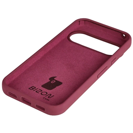 Silikonowe etui Bizon Soft Case do Google Pixel 10 / 10 Pro, ciemnofioletowe