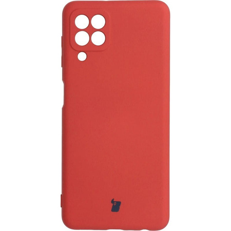 Etui Bizon Case Silicone do Galaxy A22 4G / M22, ciemny róż