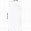 Folia hydrożelowa na ekran Bizon Glass Hydrogel Front Duo do Galaxy M35 5G / A55 5G / A35 5G, 2 sztuki