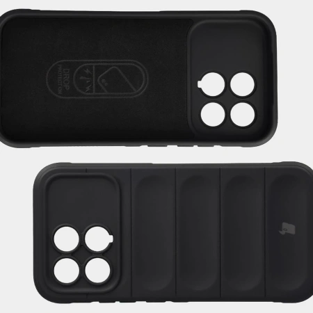 Pancerne etui Bizon Case Tur do Xiaomi POCO F8 Pro, czarne