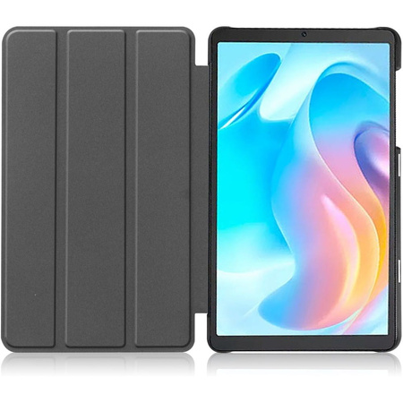 Etui Bizon Case Tab Croc do Realme Pad Mini 8.7, różowozłote