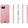Elastyczne etui + 2x folia na ekran Bizon Case Clear Pack do Pixel 9a