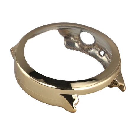 Etui z osłoną ekranu Bizon Case Watch Felipe do Garmin Venu 4 41 mm, złote