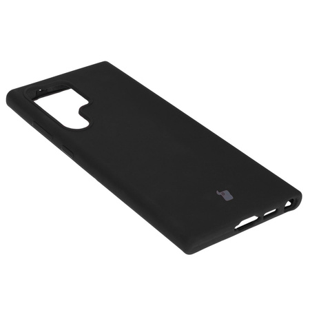 Silikonowe etui Bizon Soft Case do Galaxy S23 Ultra, czarne