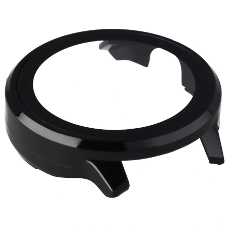 Etui ze szkłem do zegarka Bizon Case+Glass Watch do Garmin Venu 4 41 mm, czarne