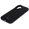 Silikonowe etui Bizon Soft Case do iPhone 16, czarne