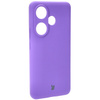 Silikonowe etui Bizon Soft Case do Xiaomi Poco F6, fioletowe