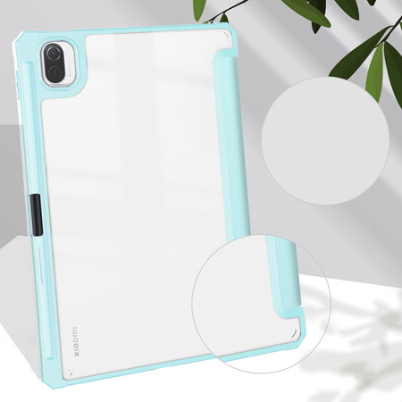 Etui Bizon Case Tab Clear Matt do Xiaomi Pad 5 / 5 Pro 11.0, błękitne