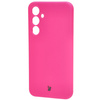 Silikonowe etui Bizon Soft Case do Galaxy A35 5G, neonowo-różowe