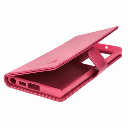 Etui Bizon Case Wallet do Samsung Galaxy S23 Ultra, różowe
