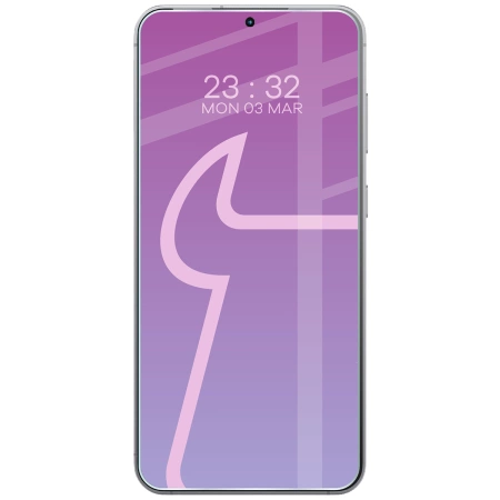 Elastyczne szkło hybrydowe Bizon Glass Mule do Galaxy S25 Edge