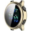 Etui z osłoną ekranu Bizon Case Watch Felipe do Garmin Vivoactive 6, złote