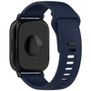 Pasek silikonowy do smartwatcha, Bizon Strap Watch Silicone Pro H, Quick Release 22 mm, granatowy