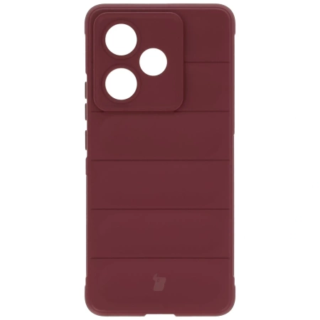 Pancerne etui Bizon Case Tur do Realme GT 7 / 7T, burgundowe