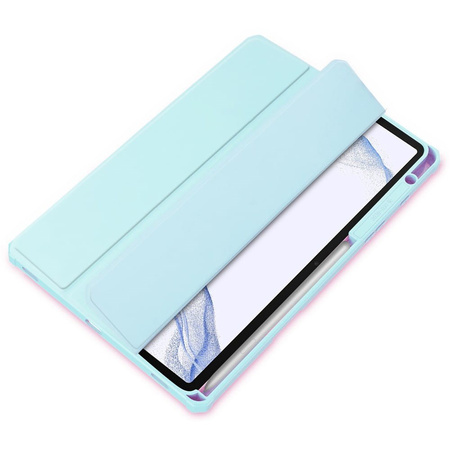 Etui Bizon Case Tab Clear Matt do Samsung Galaxy Tab S8 / S7, błękitne