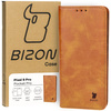 Etui z klapką Bizon Case Pocket Pro do Google Pixel 9 Pro XL, brązowe
