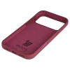 Silikonowe etui Bizon Soft Case do iPhone 17 Pro Max, ciemnofioletowe