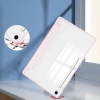 Etui z klapką Bizon Case Tab Clear Matt do Galaxy Tab S10 FE Plus, różowe