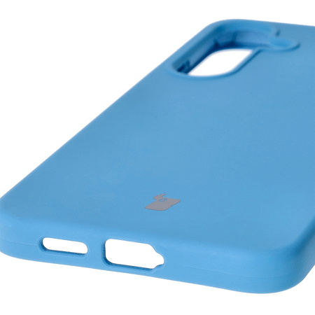 Silikonowe etui Bizon Soft Case do Galaxy S25 Plus, ciemnoniebieskie