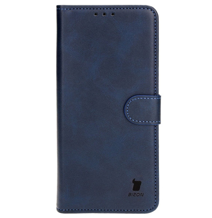 Etui z klapką Bizon Case Pocket do Galaxy S24 Ultra, granatowe