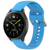 Pasek silikonowy do smartwatcha, Bizon Strap Watch Silicone Pro N, Quick Release 22 mm, błękitny