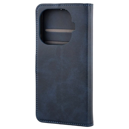 Etui z klapką Bizon Case Pocket do Xiaomi 15T Pro, granatowe