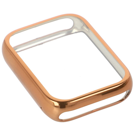 Etui Bizon Case Watch Felipe do Xiaomi Smart Band 8 Pro, różowozłote