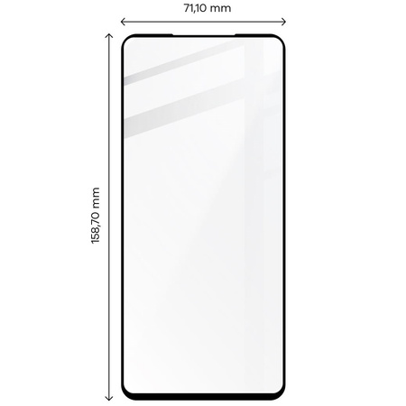 2x Szkło + szybka na aparat Bizon Edge Pack do Motorola Edge 30