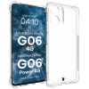 Elastyczne etui + 2x folia na ekran Bizon Case Clear Pack do Motorola Moto G06 4G / G06 Power 4G