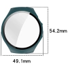 Etui ze szkłem do zegarka Bizon Case+Glass Watch do Huawei Watch 5 46 mm, zielone