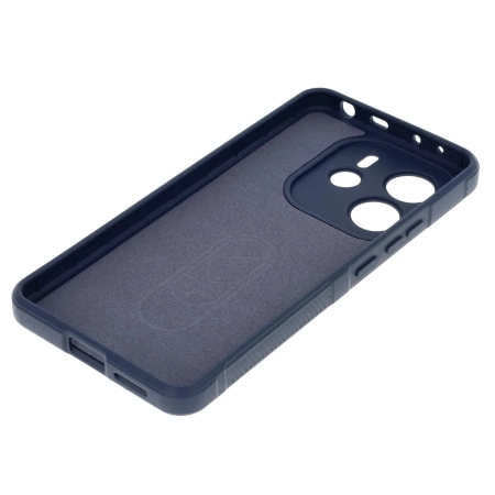 Pancerne etui Bizon Case Tur do Xiaomi Redmi Note 14 4G, granatowe