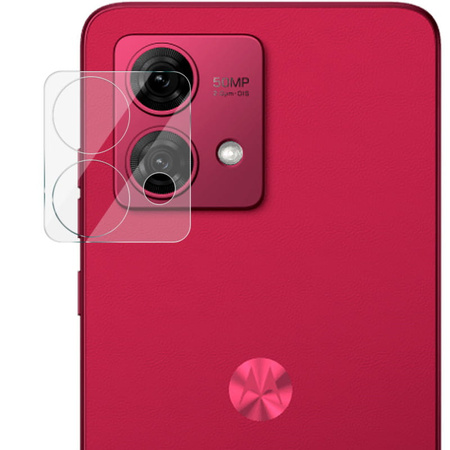 Szkło na aparat Bizon Glass Lens do Motorola Moto G84 5G, 2 sztuki